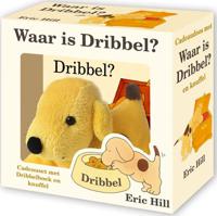 Cadeaudoos met Waar is Dribbel en knuffel - thumbnail