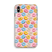 Pink donuts: iPhone X Tough Case - thumbnail