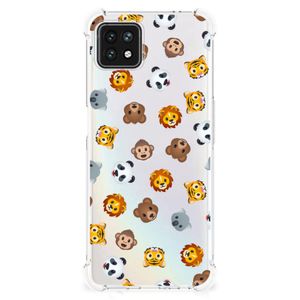 Doorzichtige Silicone Hoesje voor OPPO A53 5G | A73 5G Dieren Emojis