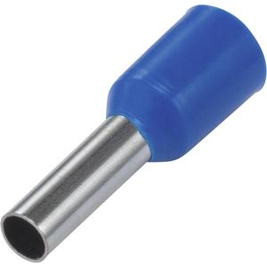 TRU COMPONENTS 1091271 Adereindhulzen 2.5 mm² Deels geïsoleerd Blauw 100 stuk(s)