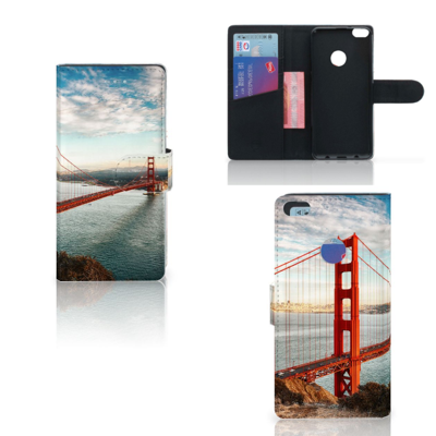 Huawei P8 Lite 2017 Flip Cover Golden Gate Bridge Huawei P8 Lite 2017 Flip Cover Golden Gate Bridge