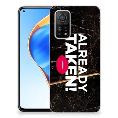 Xiaomi Mi 10T | 10T Pro Siliconen hoesje met naam Already Taken Black Xiaomi Mi 10T | 10T Pro Siliconen hoesje met naam Already Taken Black