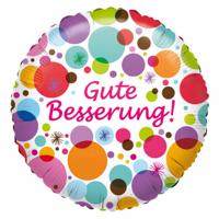 Amscan Folieballon Gute Besserung 43 Cm Wit/multicolor