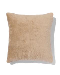 HEMA Kussenhoes Teddy Taupe 50x50 (taupe)