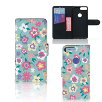Alcatel 1S (2019) Hoesje Flower Power