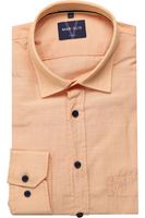 Marvelis Casual Modern Fit Overhemd oranje, Effen