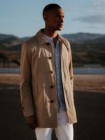 50% korting - Petrol Industries Heren Trenchcoat Wild dessert - S