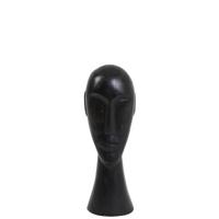 Light & Living - Ornament HEAD - 12x11x38cm - Zwart