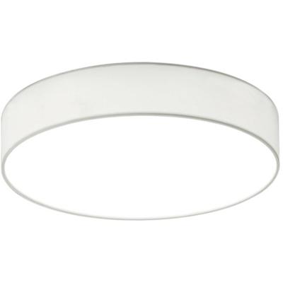 LED Plafondlamp - Plafondverlichting - Trion Lanago - 22W - Warm Wit 3000K - Dimbaar - Rond - Mat Wit - Aluminium