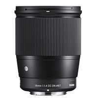 Sigma 16mm F1.4 DC DN | C MILC Groothoeklens Zwart - thumbnail