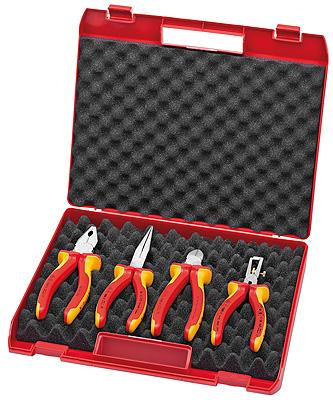 Knipex 00 20 15 Tangenset VDE 4-delig