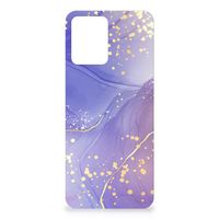 Back Cover voor Motorola Moto G53 Watercolor Paars - thumbnail