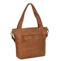 Justified Bags Justified Bags® - Chantal Shopper - Schoudertas -  Cognac - thumbnail