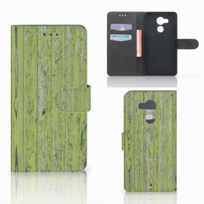 Huawei Mate 8 Book Style Case Green Wood
