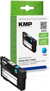 KMP Inktcartridge vervangt Epson 35XL, T3592 Compatibel Cyaan E227X 1638,4003