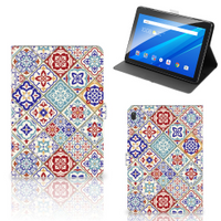 Lenovo Tab E10 Leuk Tablet hoesje Tiles Color - thumbnail