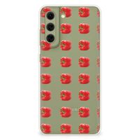 Samsung Galaxy S21FE Siliconen Case Paprika Red