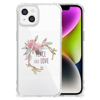 iPhone 14 Stevig Bumper Hoesje Boho Text - thumbnail