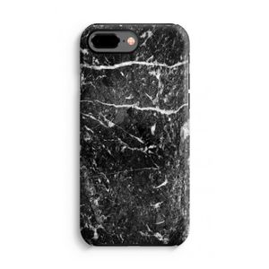 Zwart marmer: iPhone 8 Plus Tough Case