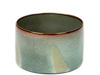 SERAX B5116105 Terres de Rêves koffieservies, aardewerk, blauw, grijs