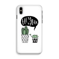 Hey you cactus: iPhone XS Tough Case - thumbnail