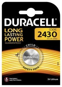 Duracell DL2430 huishoudelijke batterij Wegwerpbatterij Lithium