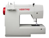 Veritas Naaimachine met vrije arm Marie Wit, Rood - thumbnail