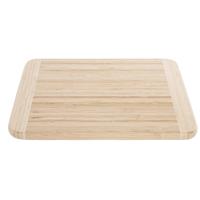 Snijplank bamboe hout - 32 x 24 x 2 cm - keuken serveerplanken/broodplanken