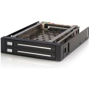 StarTech.com 2-Bay 2,5 inch Hot-Swappable SATA Mobile Rack Backplane