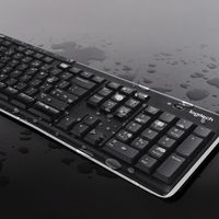 Logitech Wireless Combo MK270 toetsenbord Inclusief muis RF Draadloos QWERTY Zwart, Zilver - thumbnail