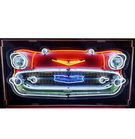 1957 Chevrolet Bel-Air Autoneus Neon XL 152 x 65 cm - thumbnail