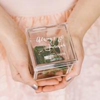 Ringdoosje acryl always & forever