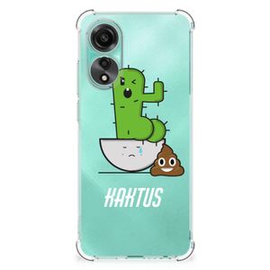 OPPO A78 4G Stevig Bumper Hoesje Cactus Poo