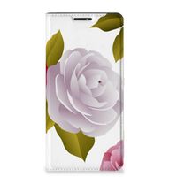 Motorola Edge 20 Pro Smart Cover Roses - thumbnail