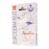 Euroderm Plus 5x 7cm 5 Pleister Steriel Wtp - thumbnail