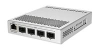Mikrotik CRS305-1G-4S+in Netwerkschakelaar Gigabit Ethernet (10/100/1000) wit ondersteuning Power Over Ethernet (Poe)