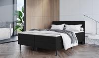 ACTIE Boxspring 140 x 200 Zwart/Antraciet - Twelve