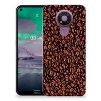 Nokia 3.4 Siliconen Case Koffiebonen