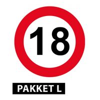 Decoratie 18 jaar pakket - thumbnail