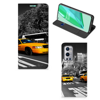 OnePlus 9 Pro Book Cover New York Taxi - thumbnail