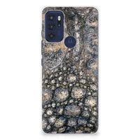 Motorola Moto G60s TPU Hoesje Krokodillenprint