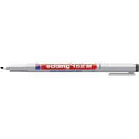 Edding Foliestift 152 M non-permanent pen 4-152001 Zwart - thumbnail