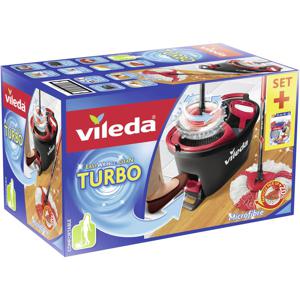 Vileda Vileda TURBO BOX incl. TURBO REFILL MICROFIBRE 2-in-1 reserve kop 1 stuk(s) 158572