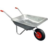 Benson Kruiwagen 65 liter met Luchtband - Gegalvaniseerde Bak