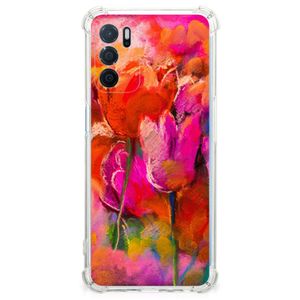 Back Cover OPPO A16 | A16s | A54s Tulips