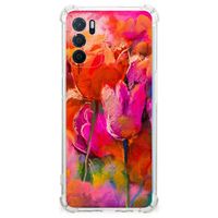 Back Cover OPPO A16 | A16s | A54s Tulips