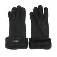 UGG Dames Handschoenen in Suede (Zwart)