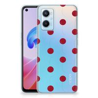 OPPO A96 | OPPO A76 Siliconen Case Cherries