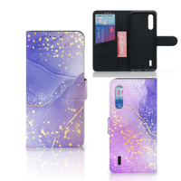 Hoesje voor Xiaomi Mi 9 Lite Watercolor Paars