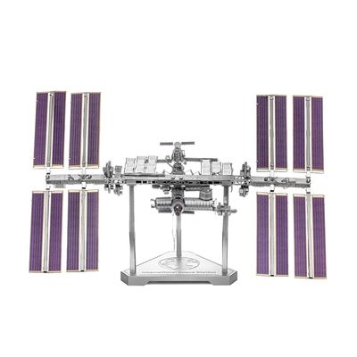 Metal Earth Iconx International Space Station (ISS) Metalen bouwpakket